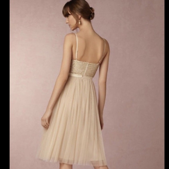 Needle Thread Thread Lattice Bead Tulle Formal 12 - Picture 2 of 3